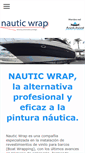 Mobile Screenshot of nauticwrap.com